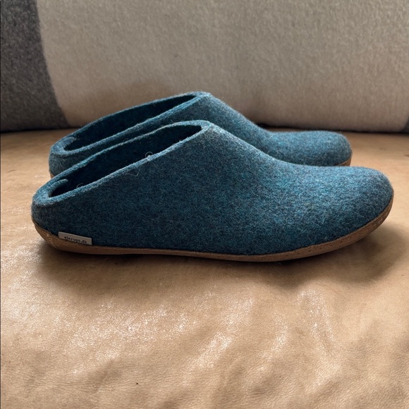 Blue Glerups Slippers 43 Teal Blue - Picture 4 of 6